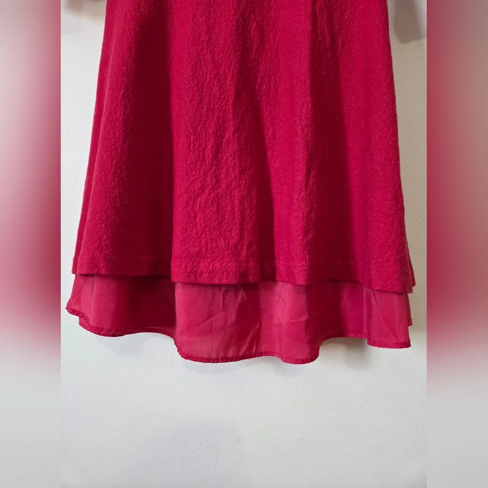 4/$20 Queen's Court Red Mini Dress with Bow - Picture 5 of 9